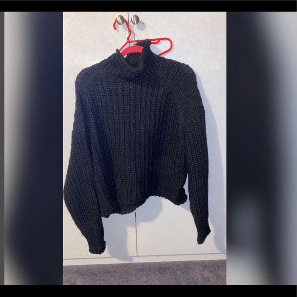 H&M oversized black sweater